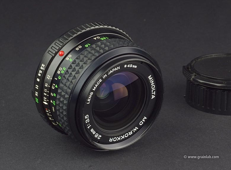 Datei:MD Rokkor 28 3.5 Grainlab 1.jpg