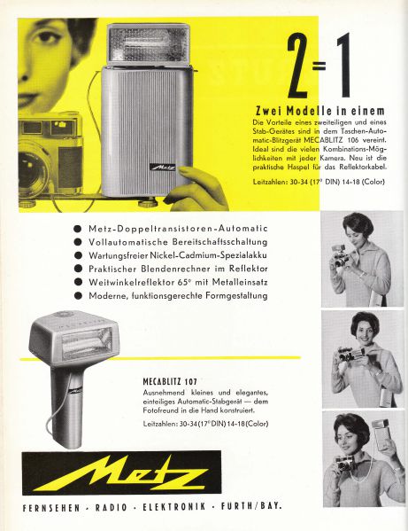 Datei:Mecablitz 107 hist. Anzeige (1961).jpg