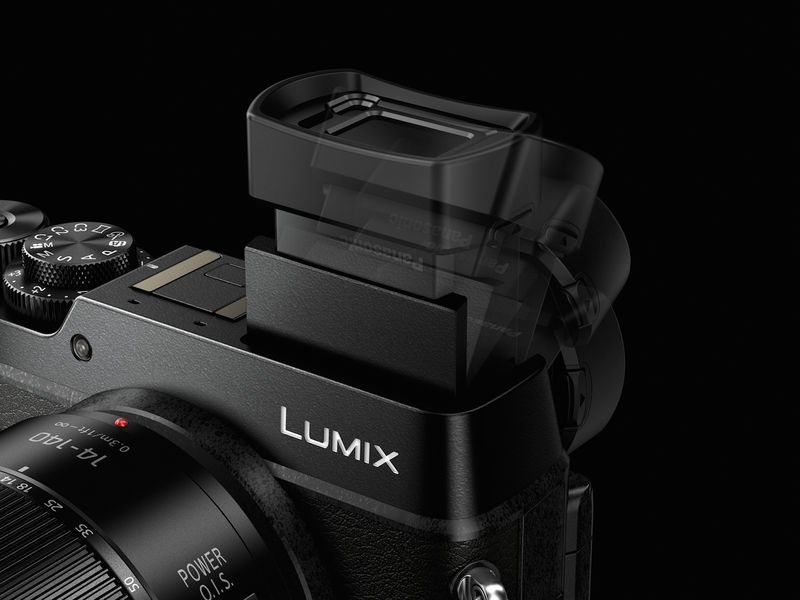 Datei:Panasonic Lumix DMC-GX8 Panasonic Sucher.jpg
