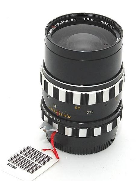 Datei:Steinheil Quinaron 35 2.8 Arsenal.jpg